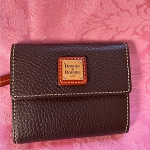 Authentic Dooney & Bourke Pebbled Leather Wallet